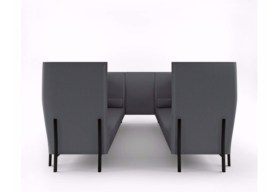 prima foto ELEVEN HIGH BACK PRIVACY 868 Divano componibile con schienale alto