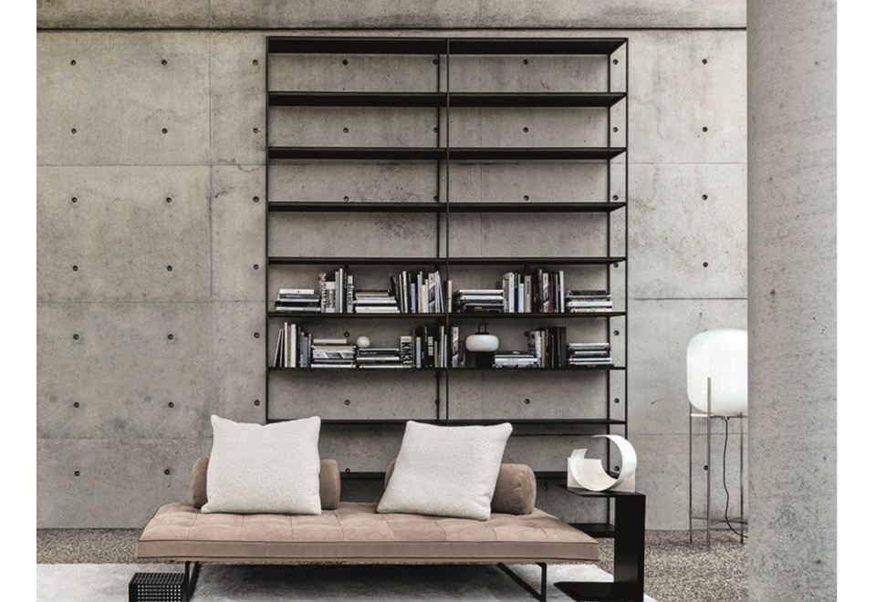 prima foto IMAGE Libreria a giorno bifacciale in metallo