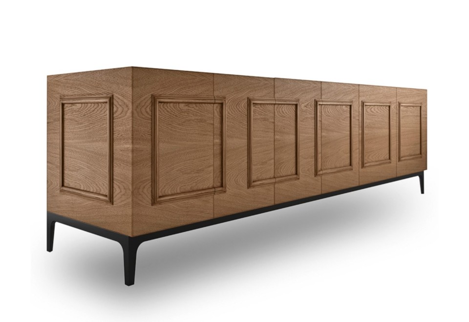 prima foto FRAME Madia in legno massello con ante a battente