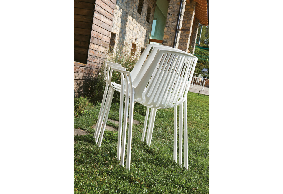 terza foto RION Sgabello alto da giardino con poggiapiedi