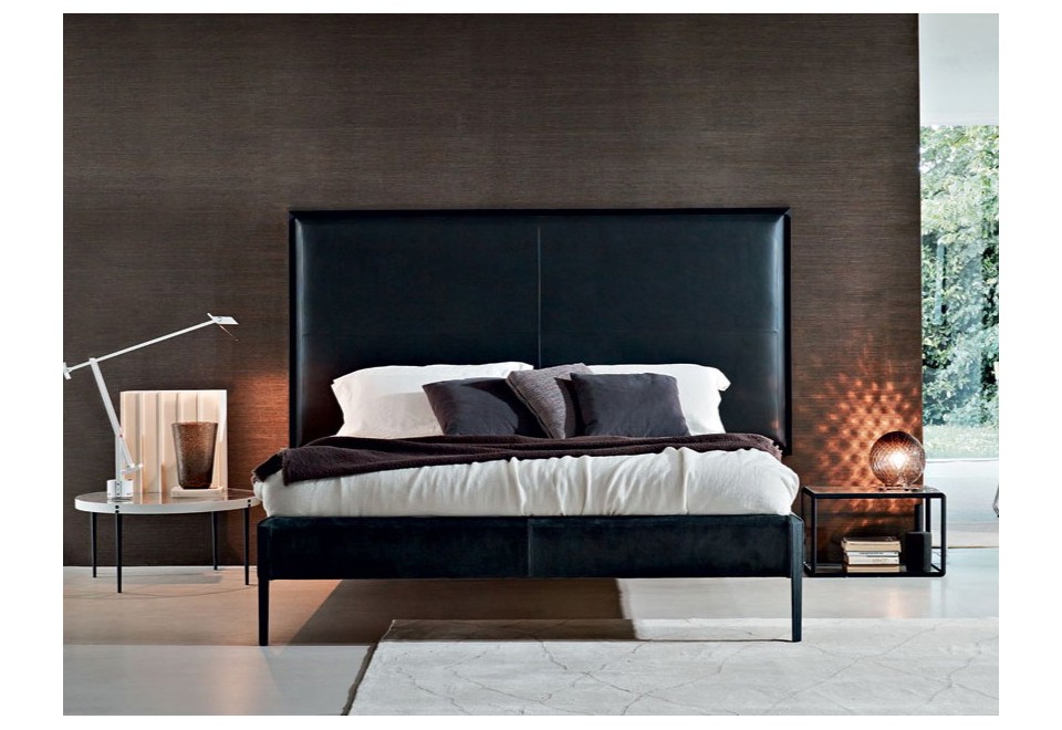 prima foto SWEETDREAMS Letto matrimoniale in pelle con testiera alta