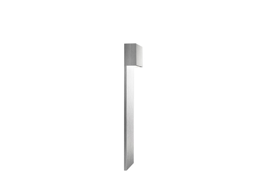 seconda foto REAL MATTER Lampada da parete a LED in acciaio inox