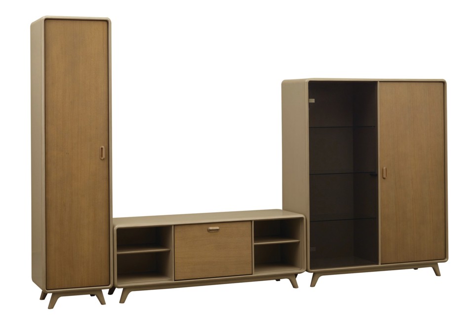 prima foto TANGGA A Mobile TV in MDF con libreria