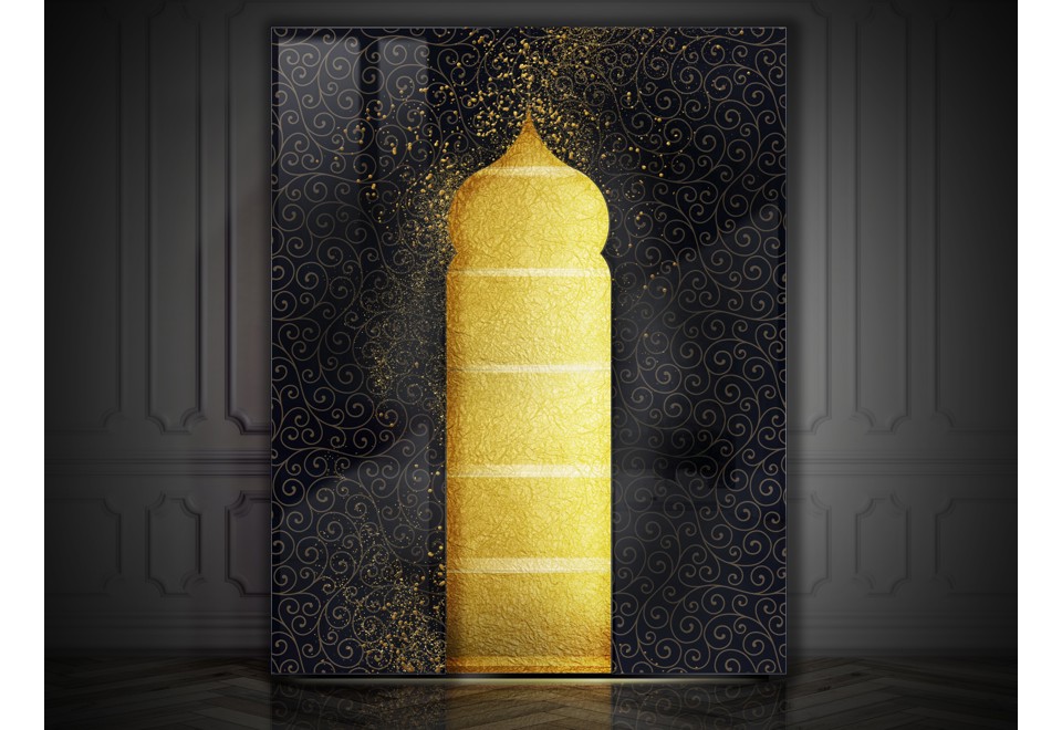 prima foto JINN Credenza in legno e vetro con illuminazione integrata