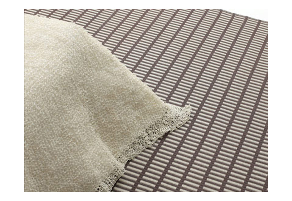 prima foto NEW YORK Tappeto fatto a mano rettangolare in carta a righe