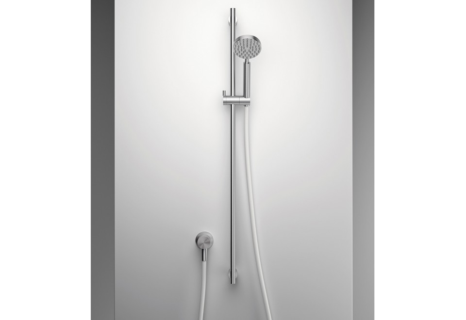 prima foto Z316 Asta saliscendi in acciaio inox con doccetta