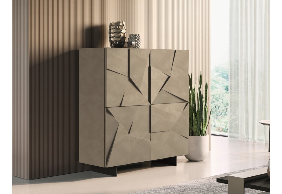 prima foto CONCRETE Credenza con ante a battente