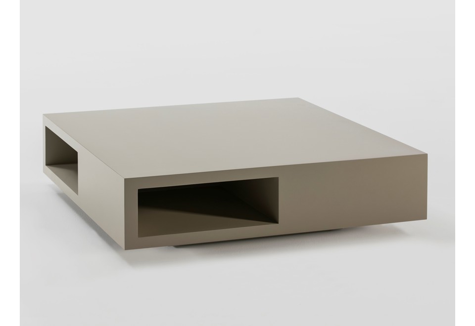 prima foto VERA Tavolino basso quadrato con portariviste