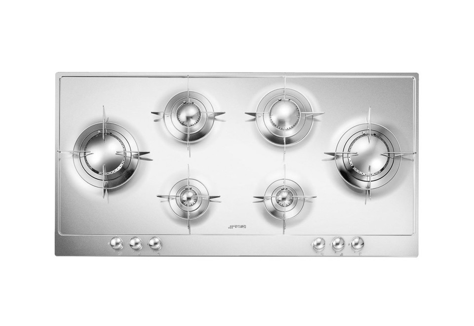 prima foto Piano cottura a gas in acciaio inox