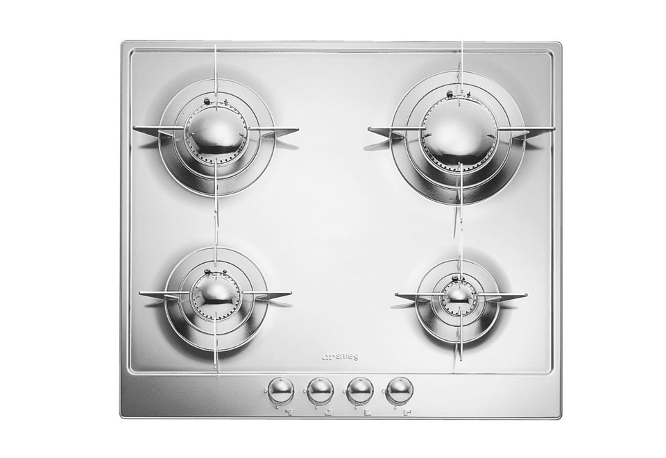 prima foto Piano cottura a gas in acciaio inox