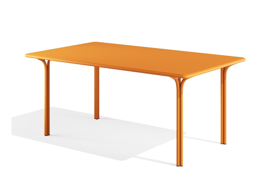 prima foto JOS Tavolo rettangolare in acciaio verniciato a polvere