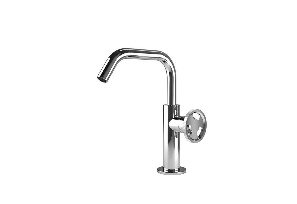 seconda foto TIBÒ Miscelatore per lavabo da piano monoforo senza scarico