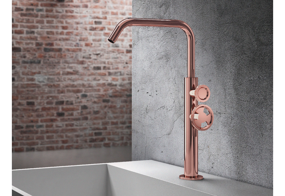 prima foto TIBÒ Rubinetto per lavabo da piano senza scarico
