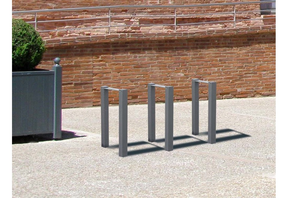 seconda foto PIXEL Portabici in metallo