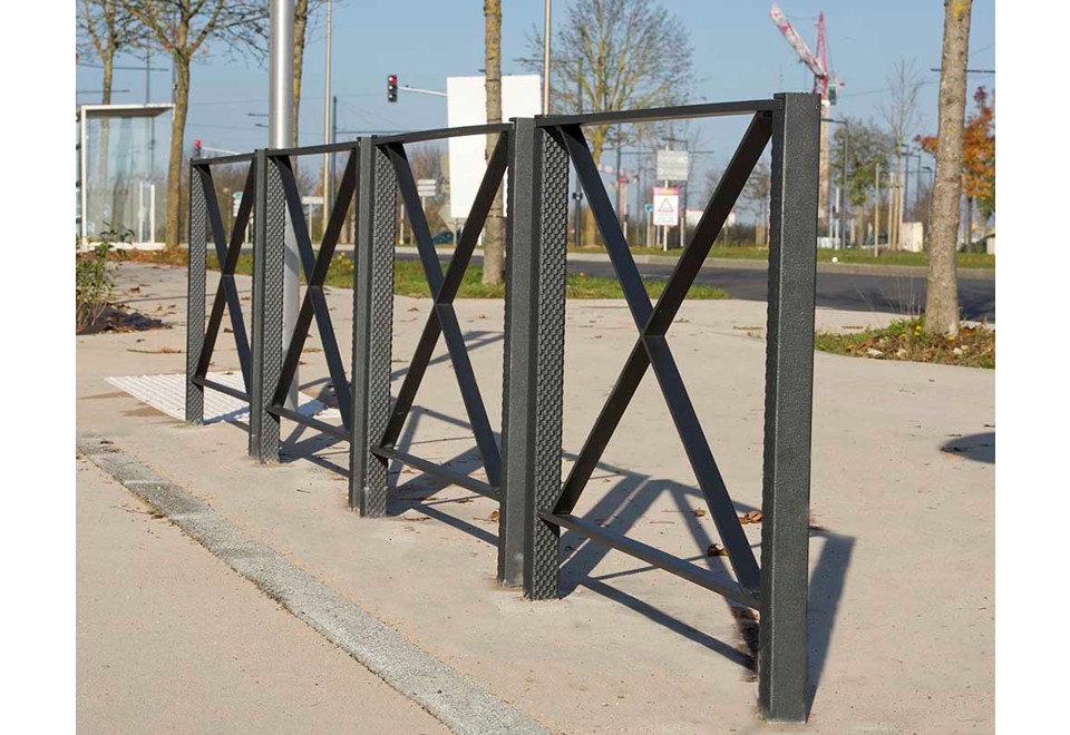 seconda foto PIXEL Transenna in metallo