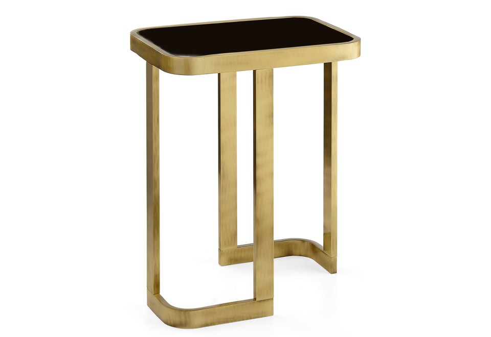 prima foto JEAN Tavolino basso rettangolare in cristallo