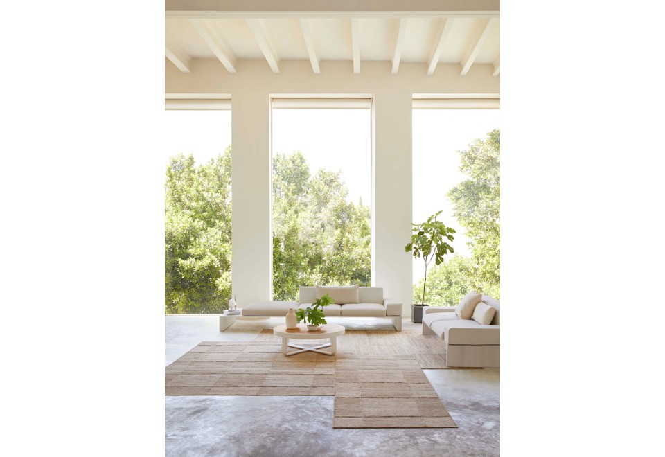 seconda foto ROOTS RUG 02 Tappeto rettangolare in juta