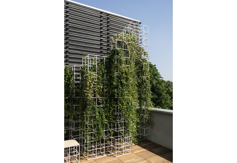 seconda foto IPOT AD HOC OUTDOOR Schermo divisorio da giardino in alluminio