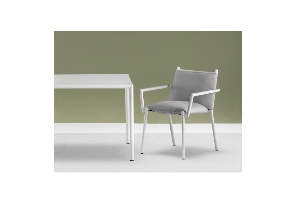 prima foto ELEVEN Sedia da giardino imbottita con braccioli