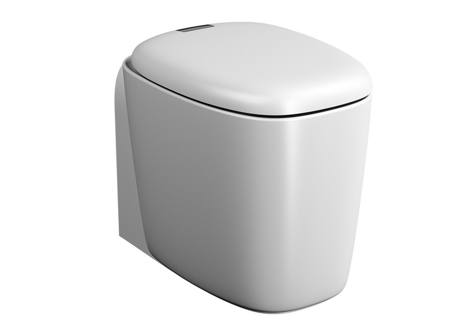 prima foto PLURAL Wc filo parete in ceramica