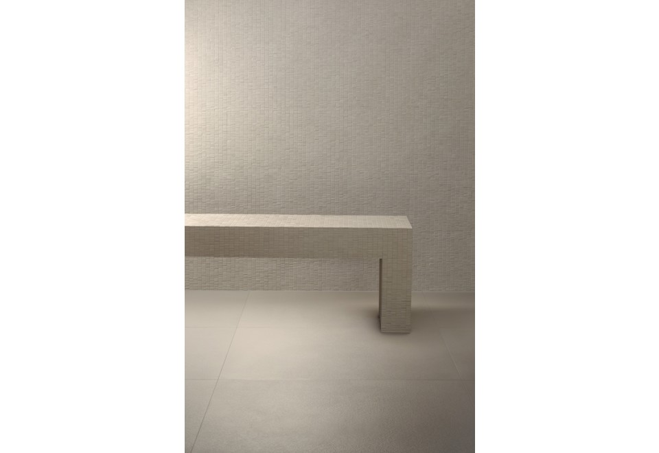 terza foto PHENOMENON ROCK BIANCO Pavimento/rivestimento in gres porcellanato