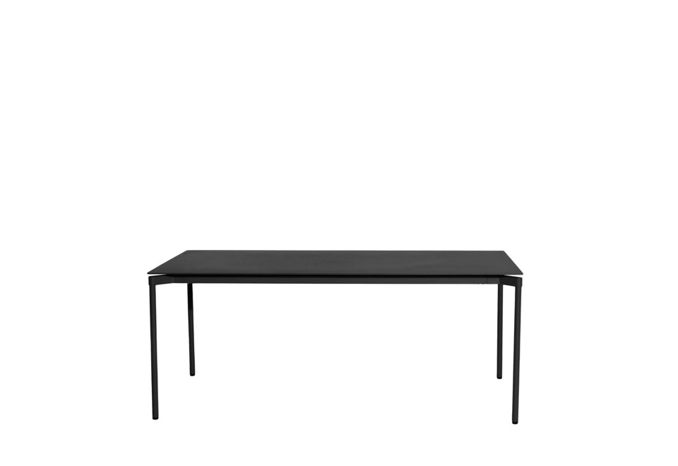 seconda foto FROMME Tavolo rettangolare in alluminio verniciato a polvere