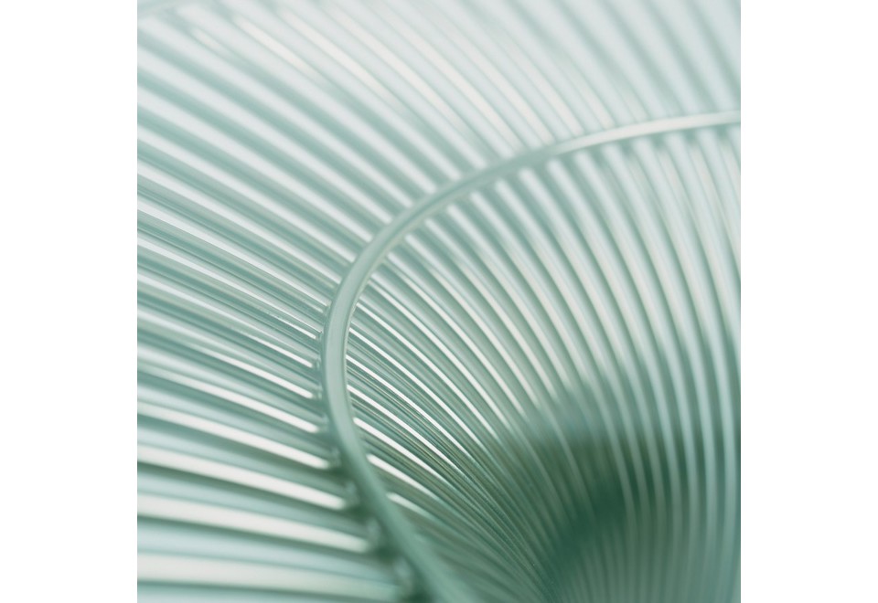 seconda foto KNOLL PLATNER Tavolino rotondo in acciaio e cristallo