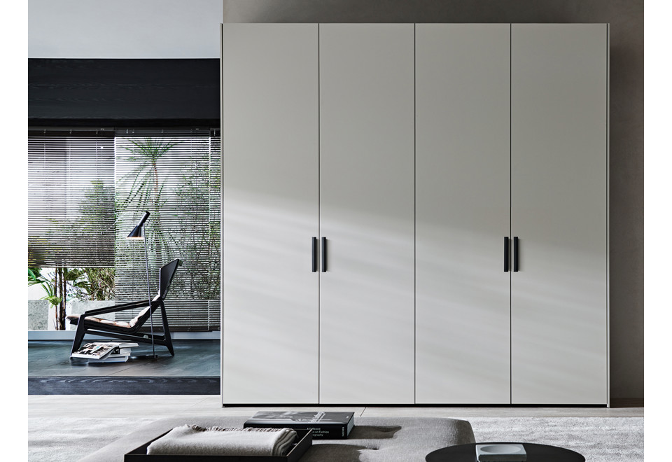 seconda foto GLISS MASTER Armadio componibile in legno e vetro