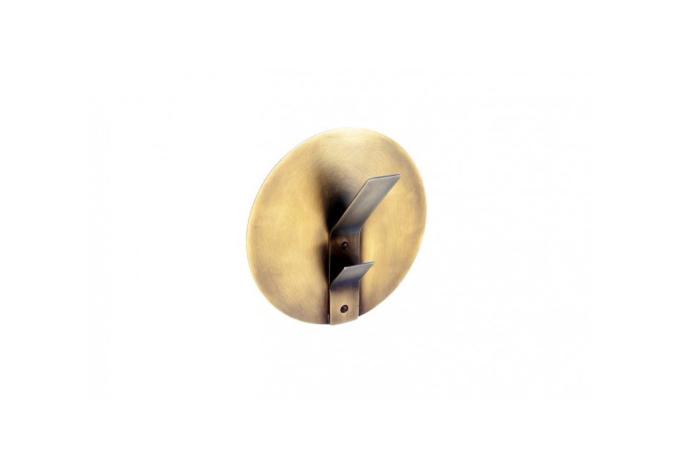 seconda foto TORSO Appendiabiti da parete in ottone