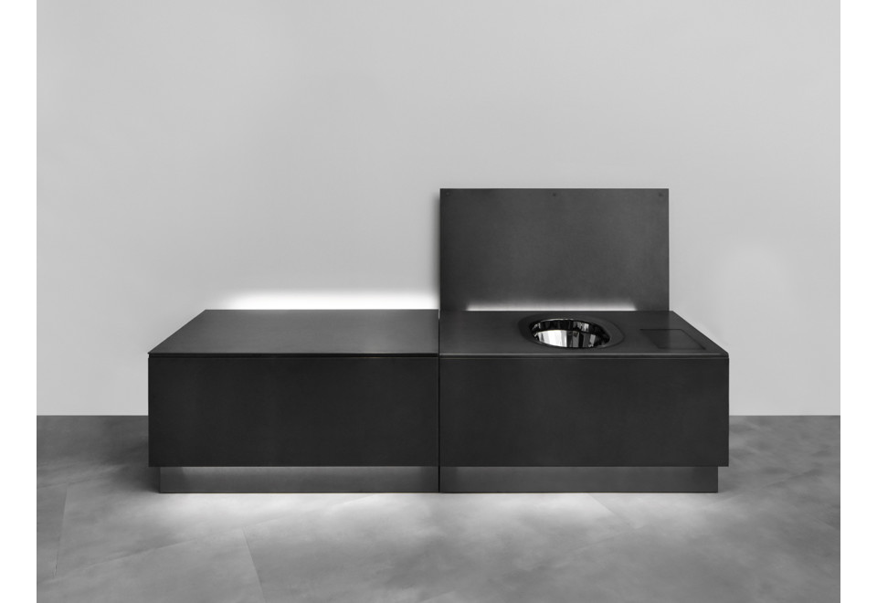 prima foto ABACO 01 Modulo sanitario in acciaio inox per bidet e wc