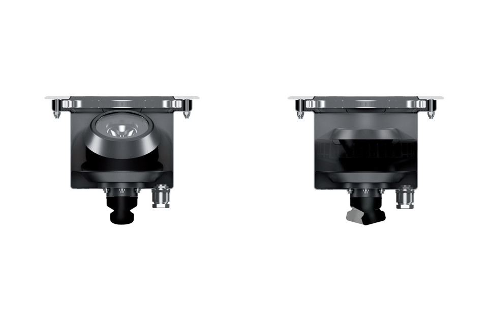 terza foto LIGHT UP EARTH Segnapasso a LED a pavimento in acciaio inox