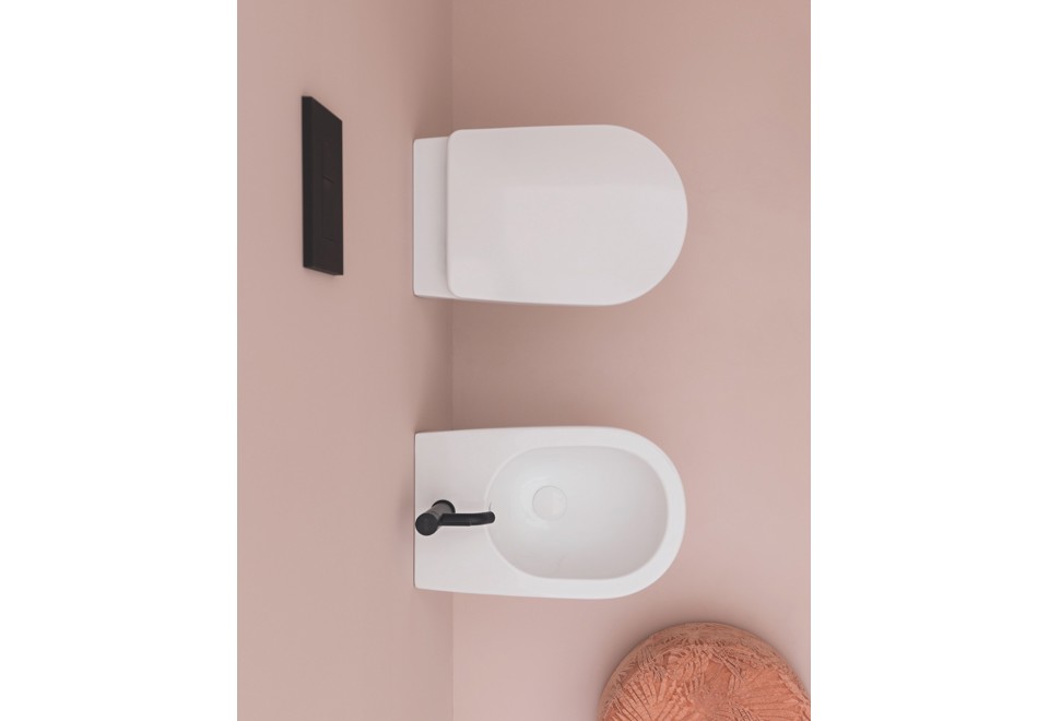 terza foto EVA Bidet in ceramica a pavimento