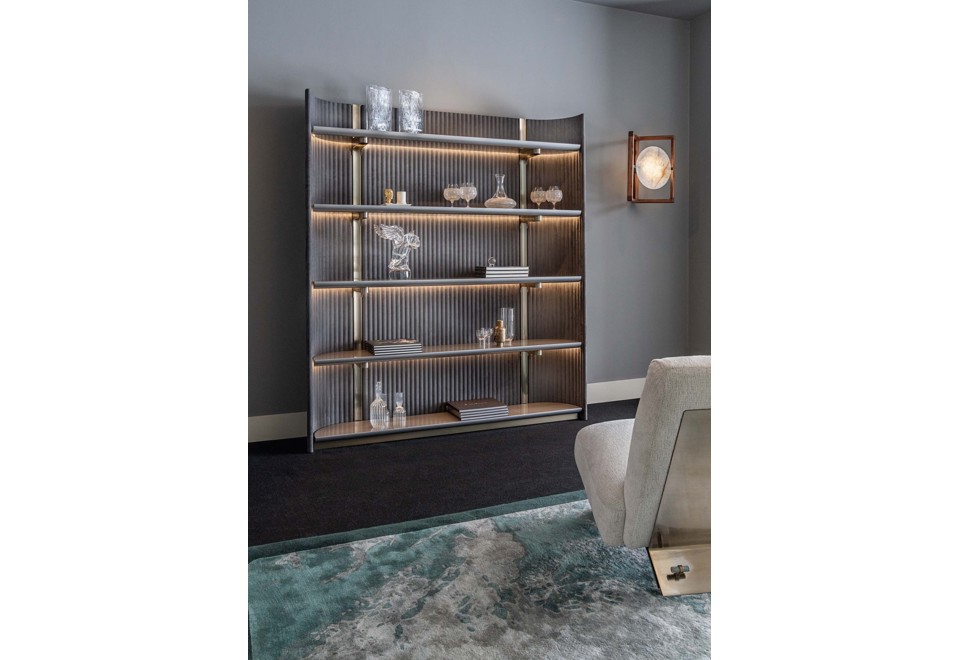 terza foto LEONARDO Libreria a giorno con illuminazione