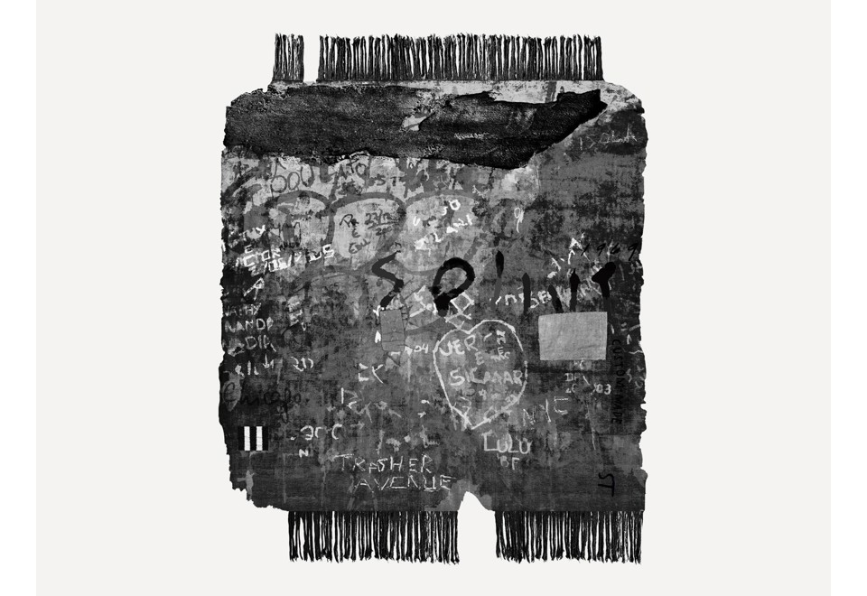 prima foto COUTINHO (TRASHER NIGHT EDIT) Tappeto fatto a mano su misura