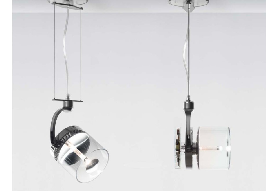 prima foto CATA TUNABLE WHITE Lampada a sospensione a LED orientabile in alluminio