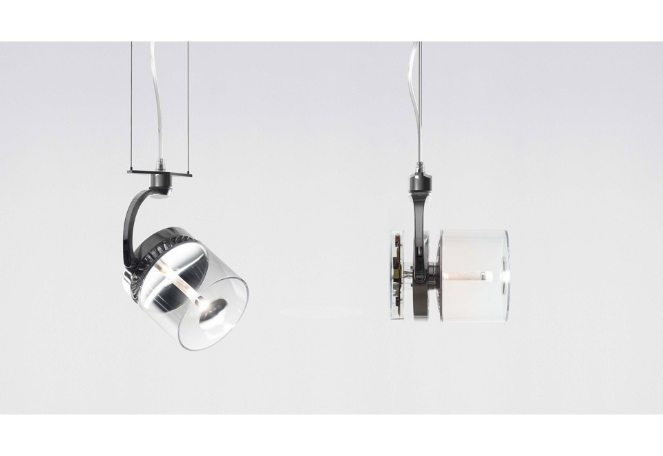 seconda foto CATA TUNABLE WHITE Lampada a sospensione a LED orientabile in alluminio