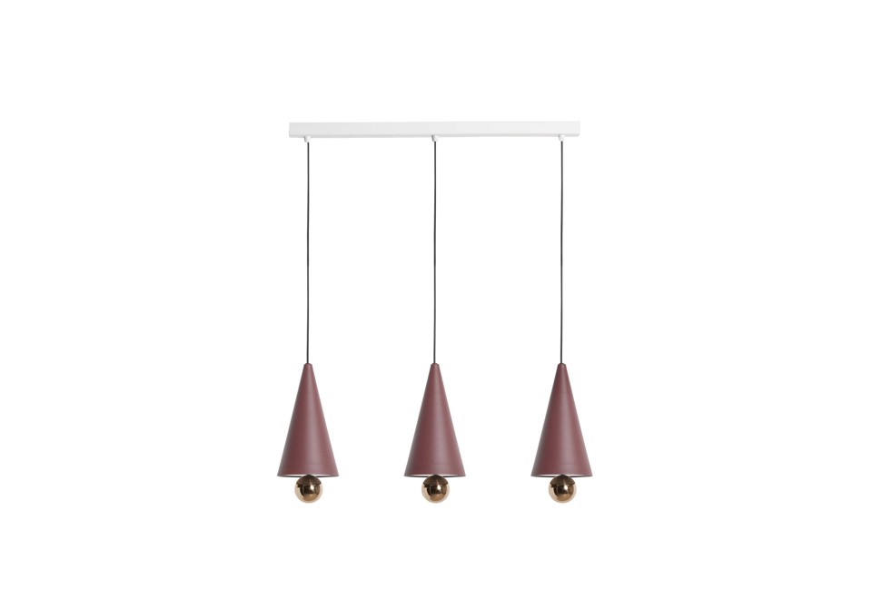 terza foto CHERRY Lampada a sospensione a LED in alluminio con dimmer