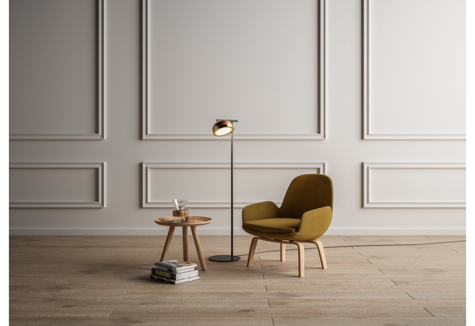 seconda foto MOLLY Lampada da terra in ottone