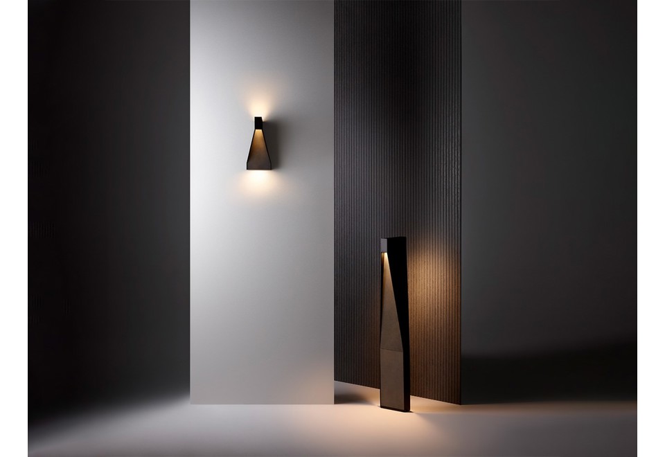 seconda foto STANDLEY Applique per esterno a LED in basalto