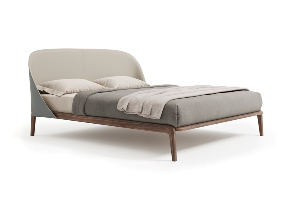 prima foto TAMAGO Letto matrimoniale in legno