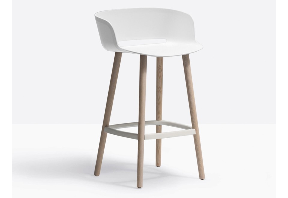 prima foto BABILA 2757 Sgabello alto in polipropilene con braccioli