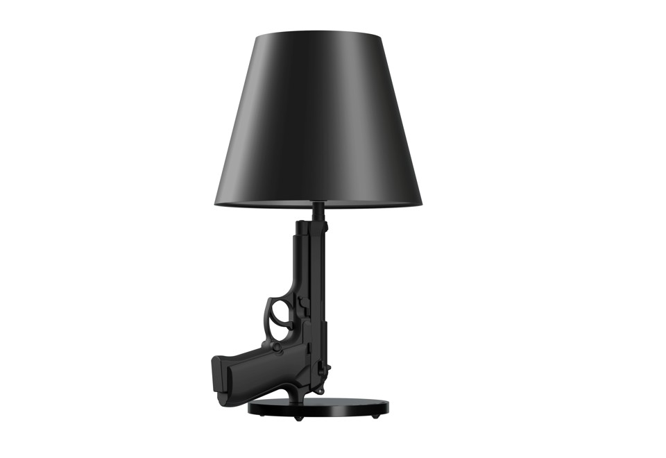 seconda foto BEDSIDE GUN Lampada da tavolo a LED