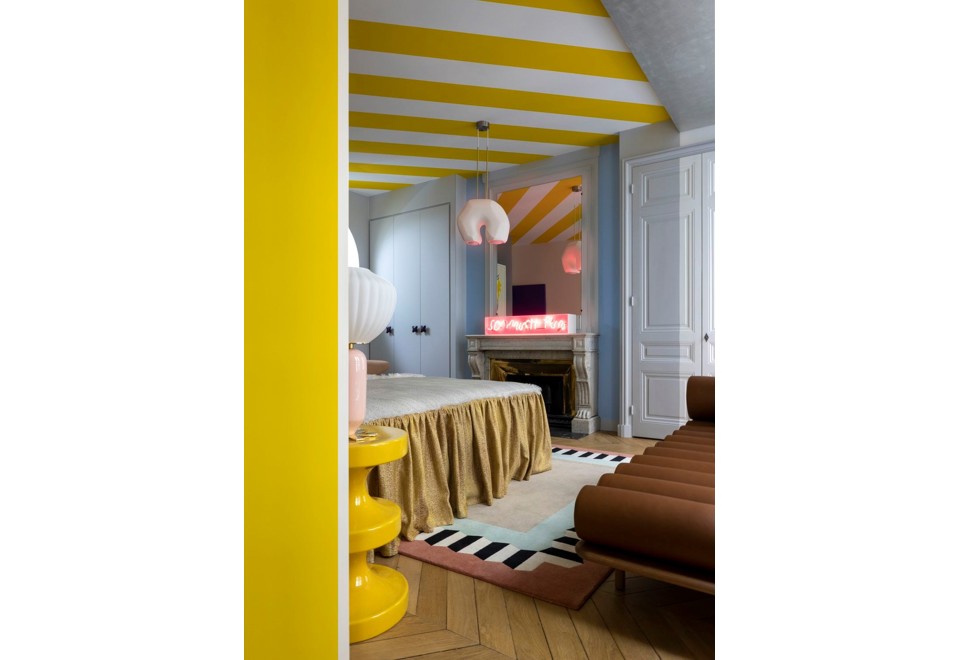 terza foto PLEIN CADRE Tappeto annodato a mano in cotone e lana Himalayana