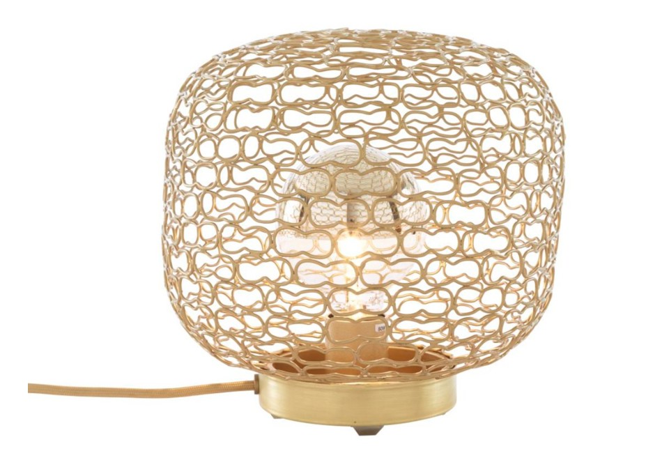 prima foto JALI Lampada da tavolo a LED in ottone