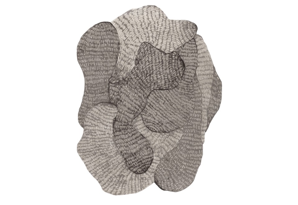 prima foto SWARM Tappeto a motivi fatto a mano