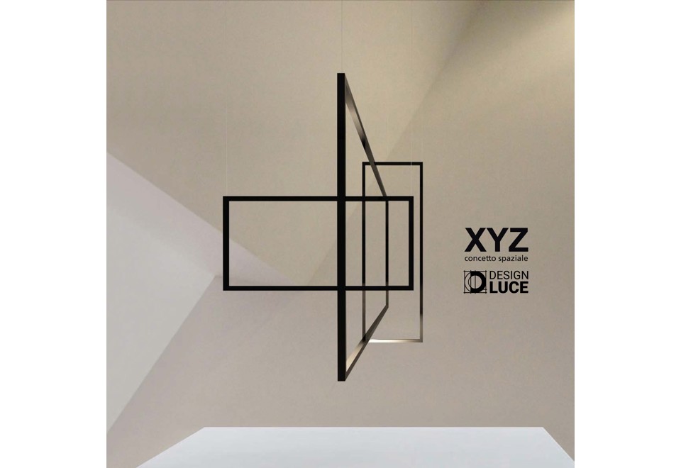 terza foto XYZ Lampada a sospensione a LED in alluminio