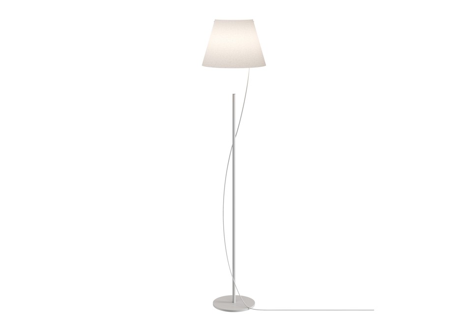 prima foto HOVER Lampada da terra a LED in carta e metallo