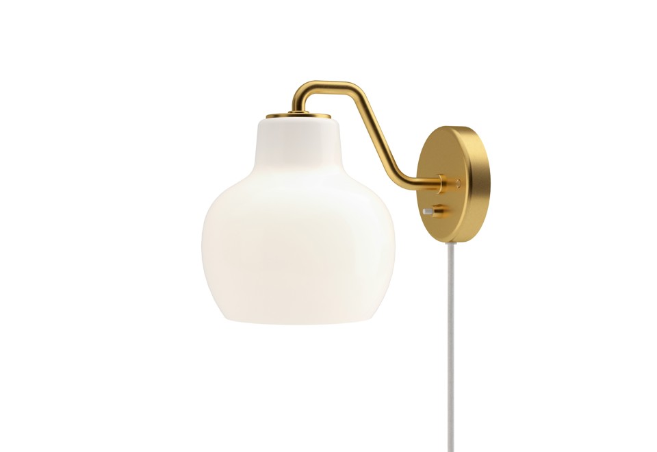 prima foto VL RING CROWN Applique in vetro opale