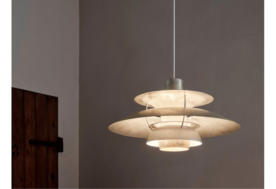 seconda foto PH 5 RETAKE Lampada a sospensione a LED in acciaio