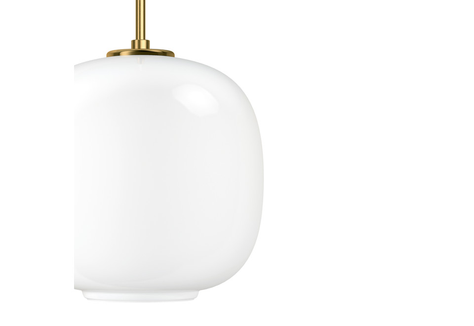 seconda foto VL45 RADIOHUS Lampada a sospensione in vetro opale
